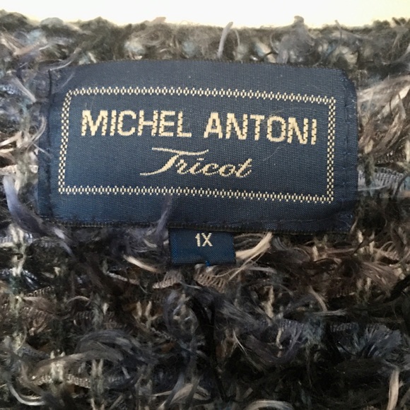 Cozy/Comfy Original Michel Antoni Tricot Cardigan - Picture 3 of 8